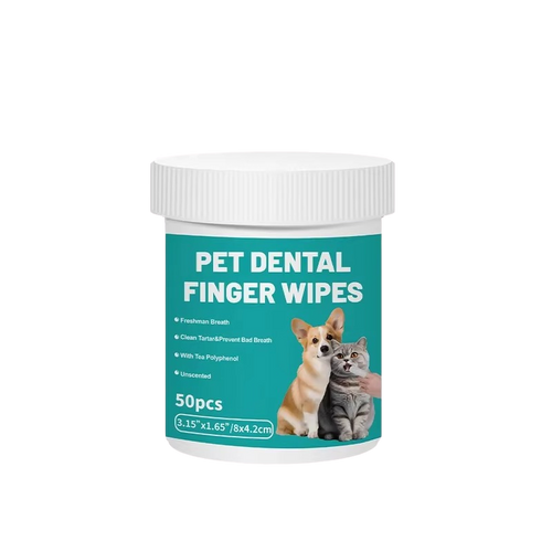 FreshPaws™ vlažne maramice za prste za njegu zubi