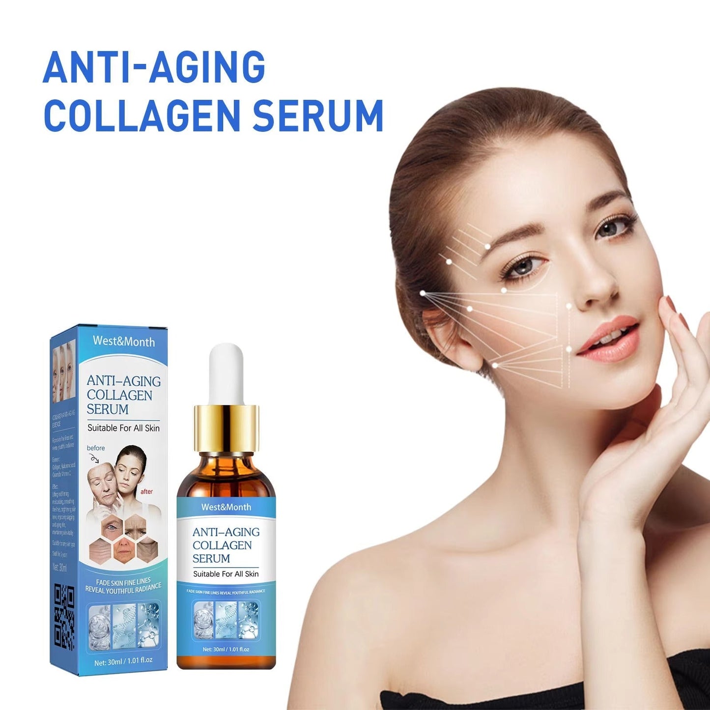 GlowFusion™ kolagen serum