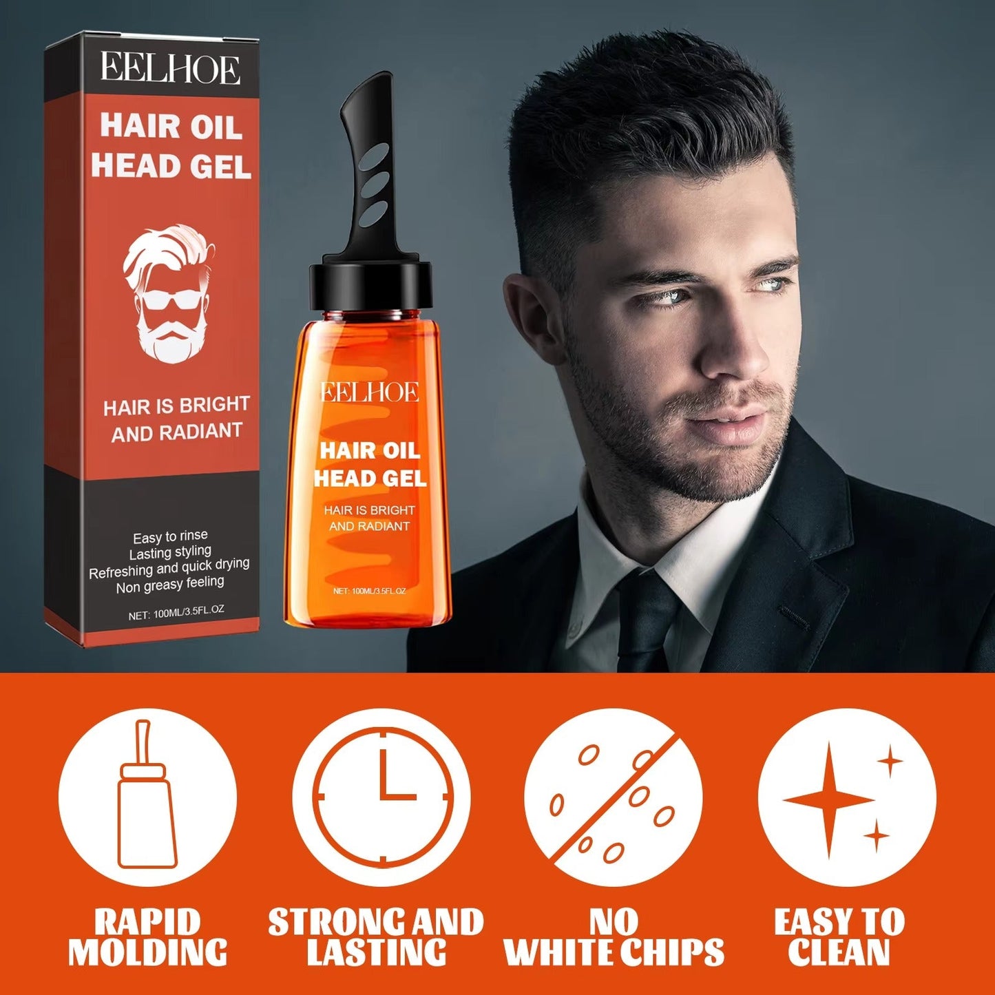 StyleFusion™ gel češalj za oblikovanje kose