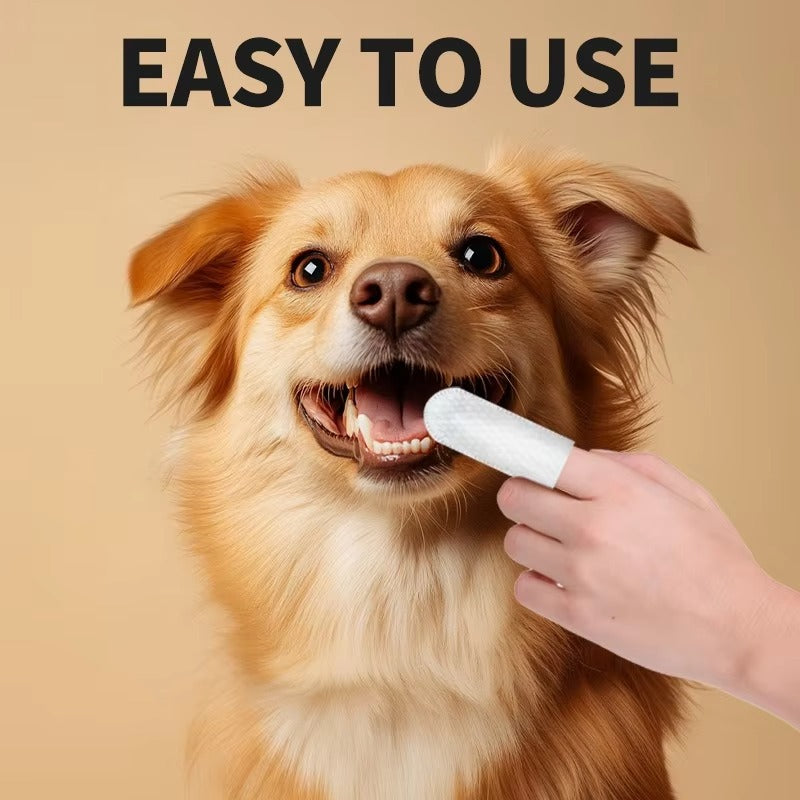 FreshPaws™ vlažne maramice za prste za njegu zubi