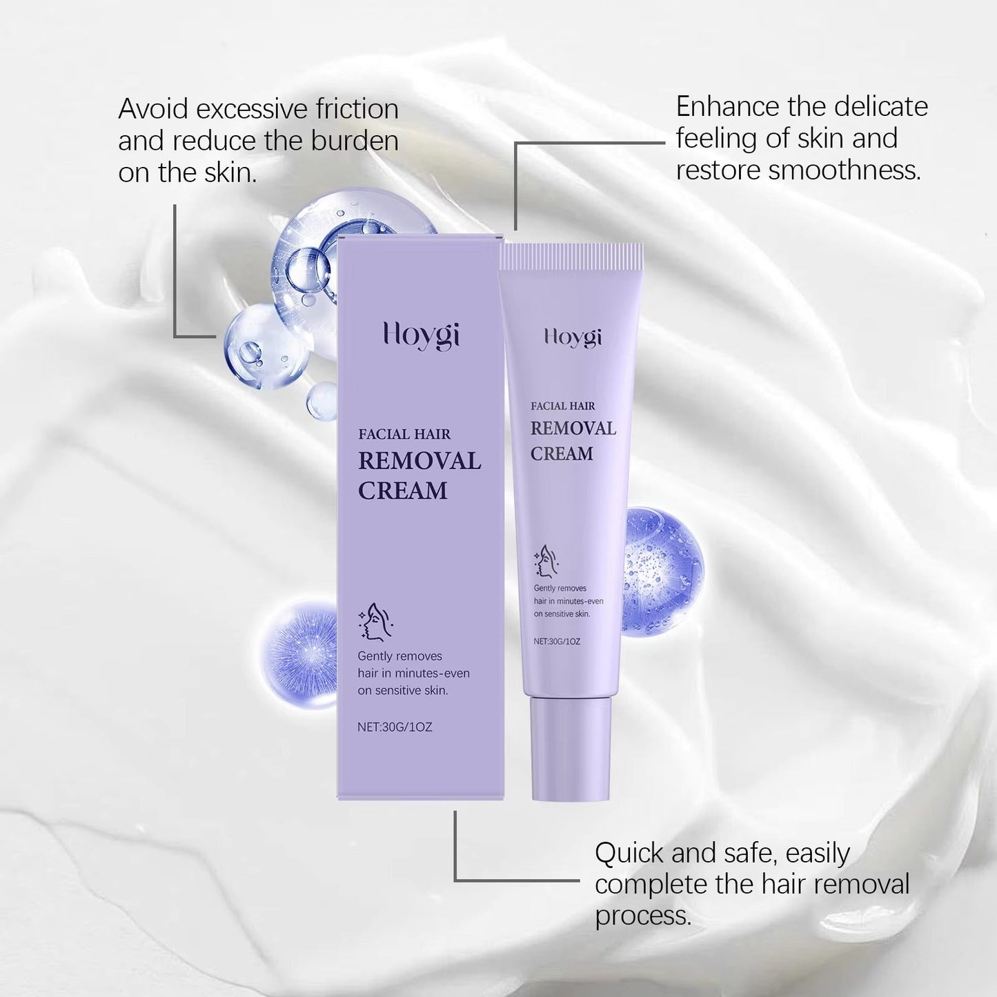 GlowSoothe™ krema za uklanjanje dlačica s lica