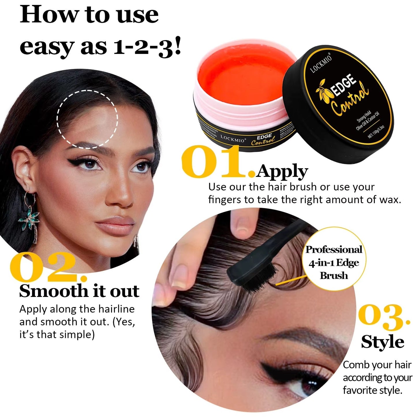 CrownFix™ gel za kontrolu i regeneraciju kontura kose