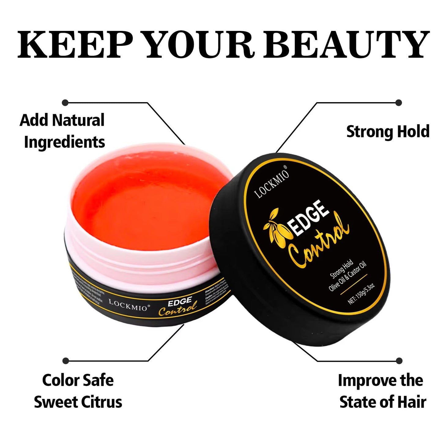 CrownFix™ gel za kontrolu i regeneraciju kontura kose