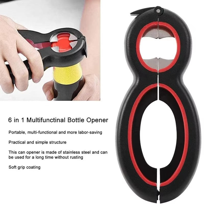 GripMate™ 6-u-1 otvarač za kuhinju