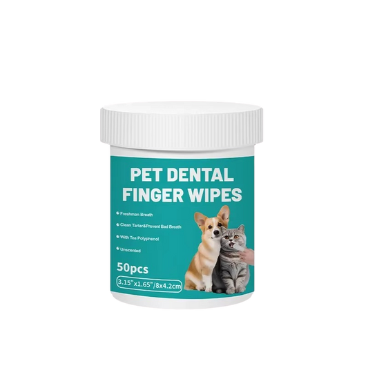 FreshPaws™ vlažne maramice za prste za njegu zubi