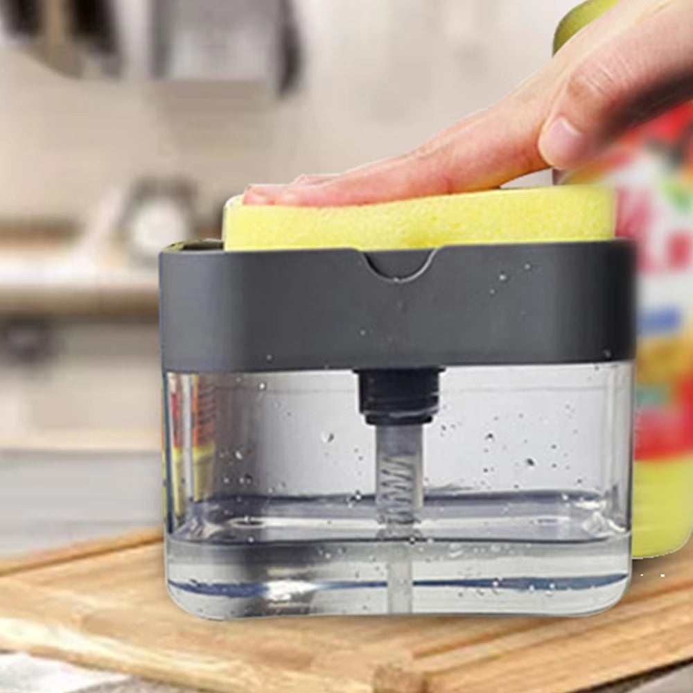 SinkSaver™ 2-u-1 dozator sapuna sa spužvom