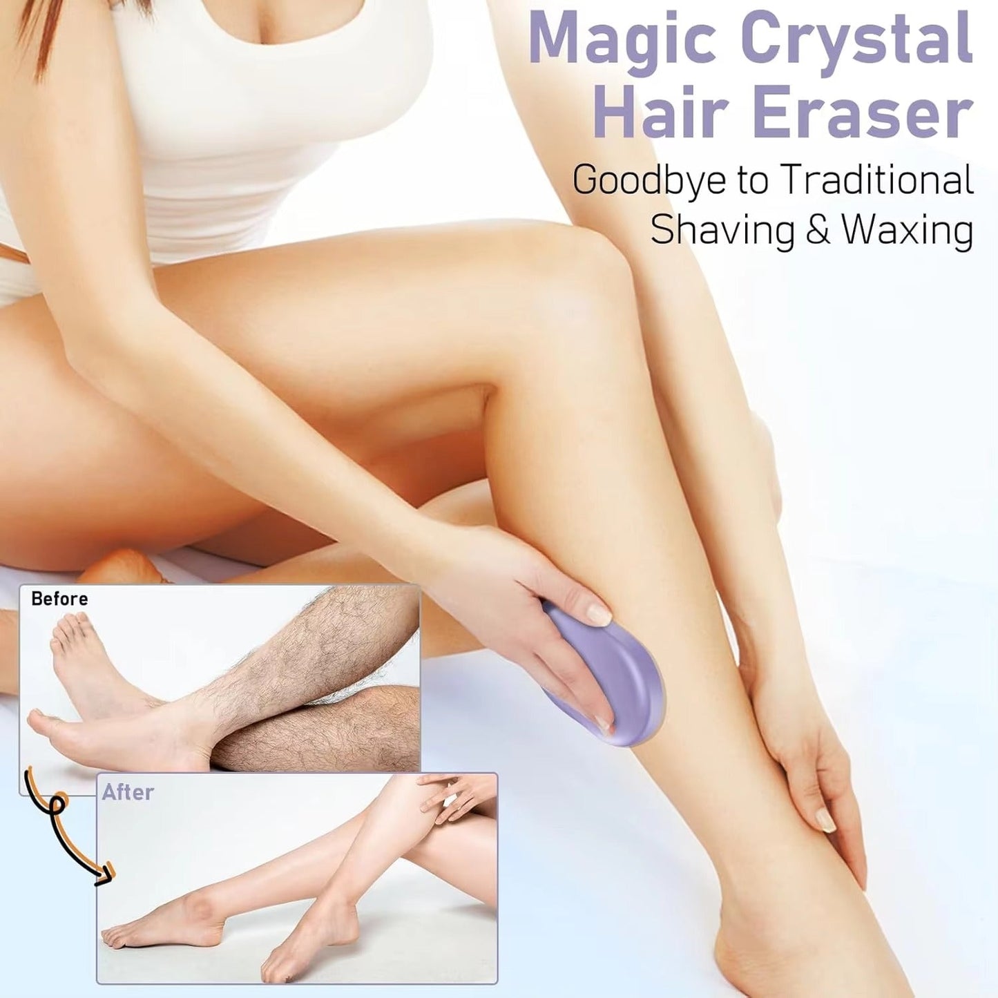 SilkGlide™ kristalna gumica za kosu