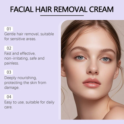 GlowSoothe™ krema za uklanjanje dlačica s lica