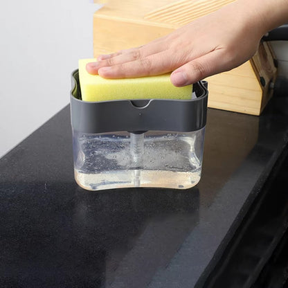 SinkSaver™ 2-u-1 dozator sapuna sa spužvom